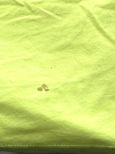 DoorDash Front & Back Food Delivery Driver NEON GREEN Short Sleeve 2XL Shirt - Picture 6 of 19