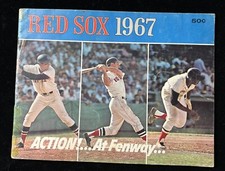 1967 Boston Red Sox Yearbook 1st Edition Tony Conigliaro/ Yastrzemski GD Tape⚾️ 1967 Boston Red Sox Yearbook 1st Edition Tony Conigliaro/ Yastrzemski GD Tape⚾️