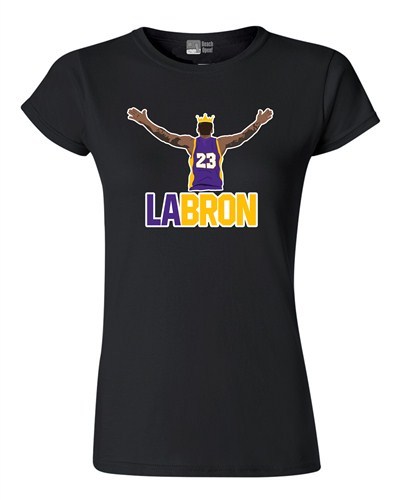 Junior Lebron Open Hands Los Angeles LA Basketball Fan Wear DT T-Shirt Tee - Bild 1 von 4