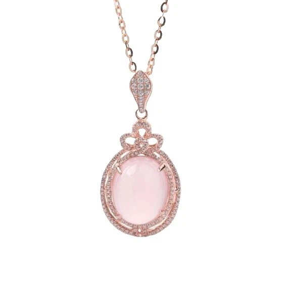 Piedra de la cadena de Cuarzo Moda Collares y Colgantes