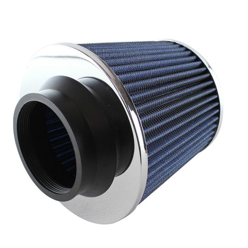 3A Racing WS002-CH Pod Air Filter 3″ or 76mm Chrome Re-Usable Winner 601.2 CFM - Picture 6 of 9