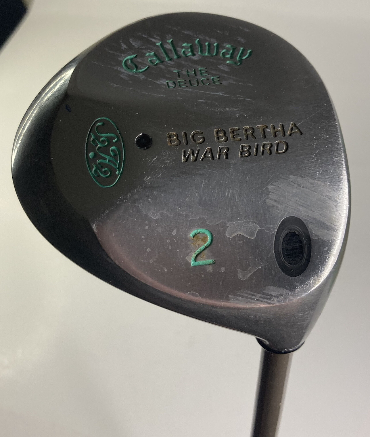 Callaway S2H2 Big Bertha War Bird The Deuce #2 Wood RH Graphite Stiff 43.5*