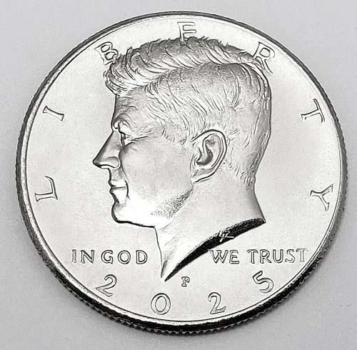 2025 P KENNEDY HALF DOLLAR  **BU - UNCIRCULTAED**  *FREE SHIPPING*