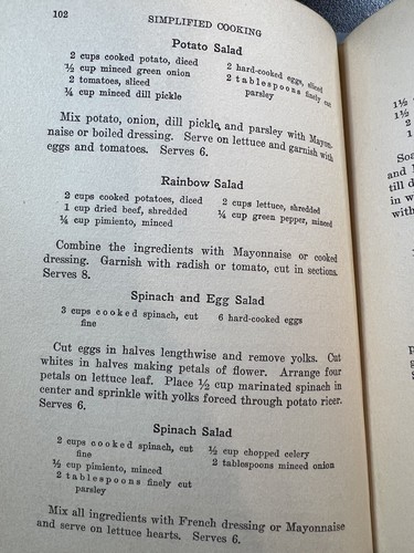 Mrs Petersons Simplified Cooking Home Service Cookbook Peoples Gas Light 1924 - Picture 6 of 13
