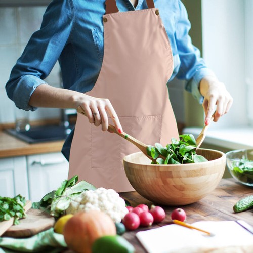 Kitchen Apron Home Restaurant Waterproof Adjjustable Apron Chef Apron Oil-proof - 第 24/29 張圖片