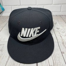 Nike Youth/kid Swoosh Sportswear Classic Hat Snapback Cap Black