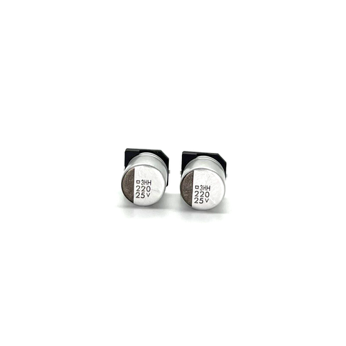 Lot De 10 Condensateurs Polarisés 220µF 25V Nippon Chemi-Con - Neuf Pour électronique
