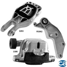 Rear Right Lower Engine Motor Mounts 3pcs Set For Chevrolet Sonic 2013 L4 1.6 Rear Right Lower Engine Motor Mounts 3pcs Set For Chevrolet Sonic 2013 L4 1.6