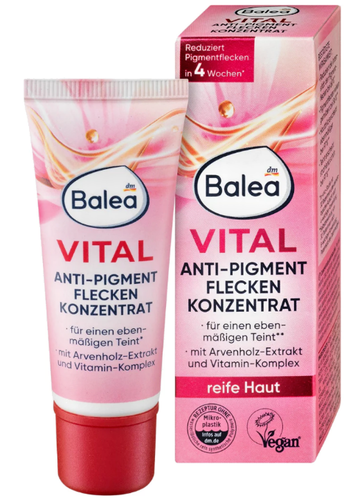 Balea Face Serum Vital Concentrate Anti Aging Reduce Wrinkles Skin Care x 2 - Picture 2 of 6