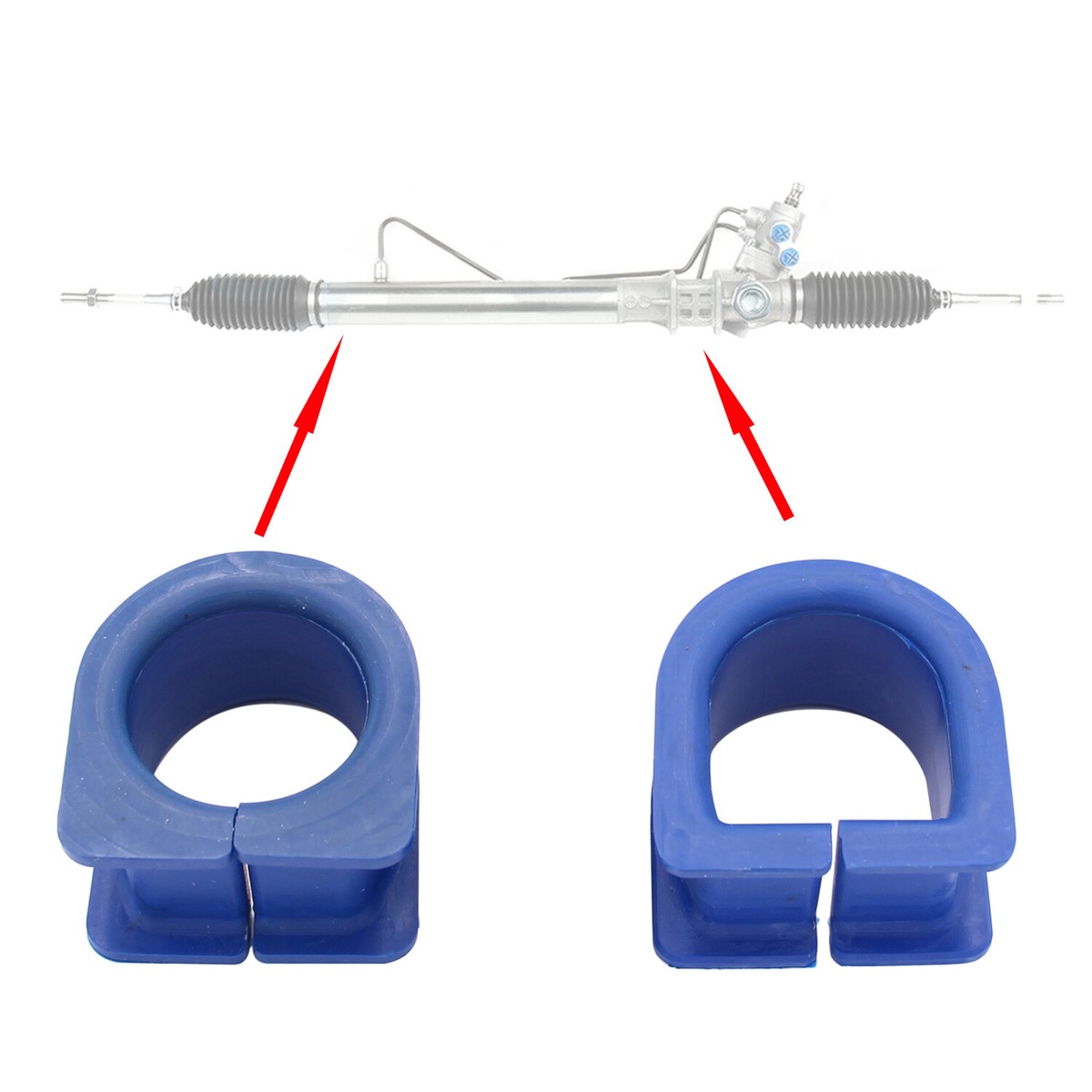 Blue Steering Rack and Pinion Mount Bushing for Suzuki 48525-54J00