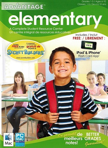 Advantage Elementary Complete Student Resource Center PC Windows Sealed New