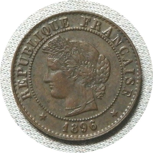 Elfe Frankreich Dritte Republik 1 Centime 1896 A