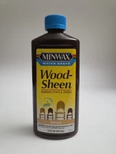 Minwax Wood-Sheen Rubbing Stain Finish Water Based Natural Color 12OZ 