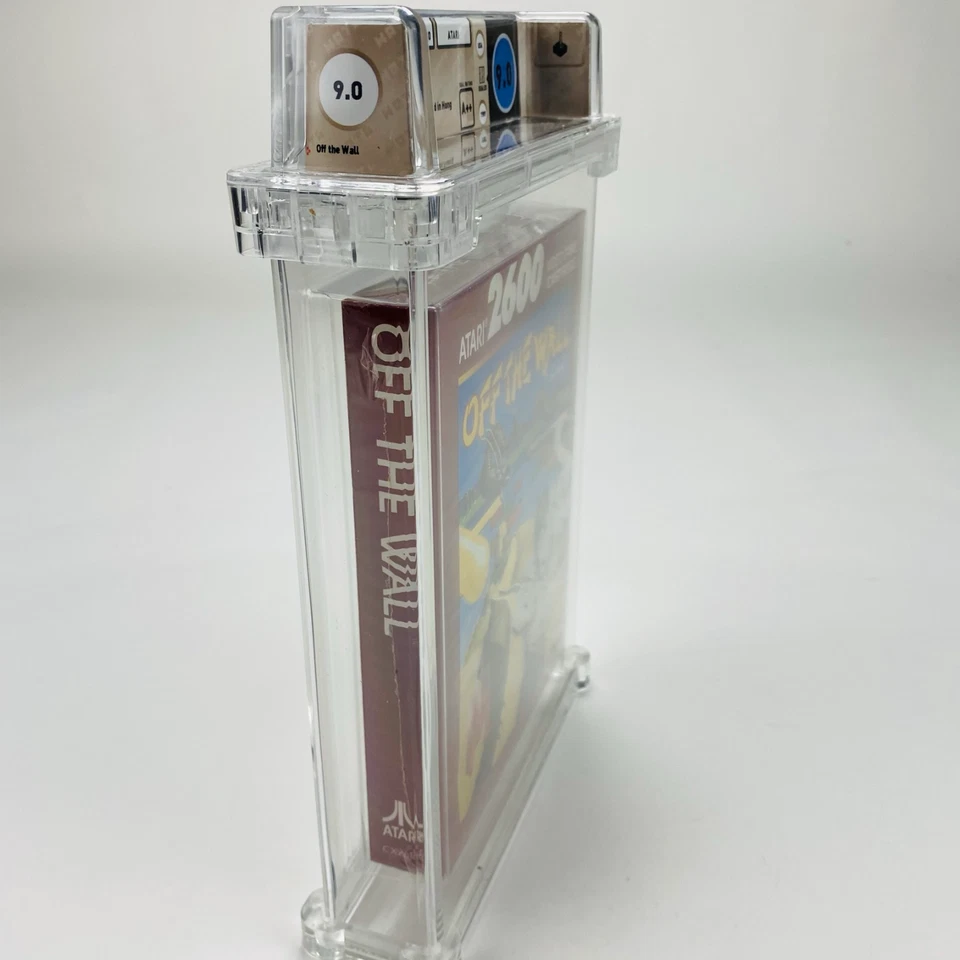 Off the Wall - Atari 2600 Red Box 1989 Factory Sealed Graded NIB WATA 9.0 A++ - Image 3 of 4