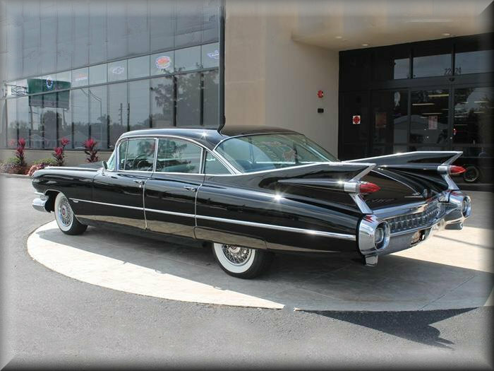 1959 Cadillac Sedan DeVille 6 window Black Toolbox - Refrigerator