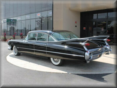 1959 Cadillac Sedan DeVille 6 window Black Toolbox - Refrigerator