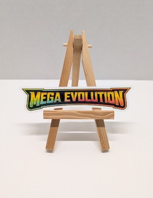 Pokémon TCG, Mega Evolution - Pokemon Binder Sticker - 4.5' X 1'