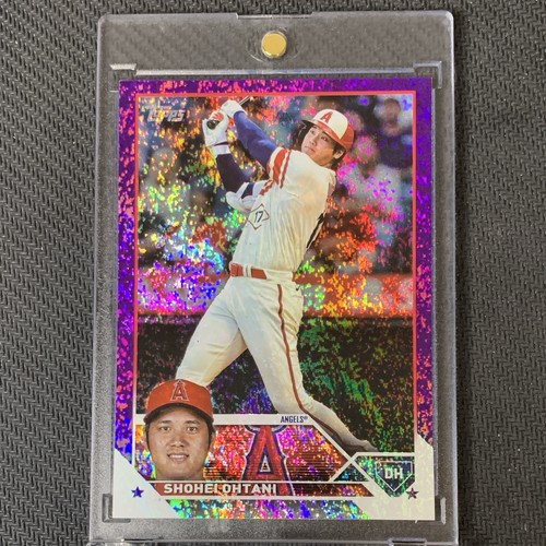 Topps 2023 Series 2 Shohei Ohtani #600 Purple Foil /799 Los Angeles Angels