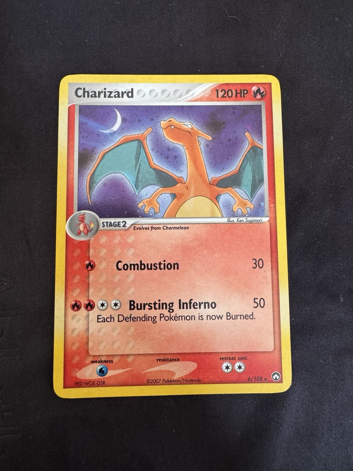 Charizard  Holo 6/108 ex Power Keepers 2007 NM Pokemon Card