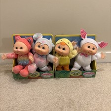 Cabbage Patch Kids Lot of 2 Sets Rainbow Garden Cuties Doll Figures Tillie Gala