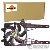 NRF LÜFter MotorkÜHlung 295Mm Passend FüR Fiat Punto Lancia Y | 47247