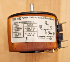 Superior Electric Powerstat Variable Autotransformer Type 10C - 0-120V  2.25A
