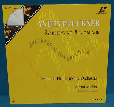 Laser Disc: Anton Bruckner. Symphony No.8 in C minor