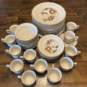 Vintage Stoneware Dinnerware Set | eBay