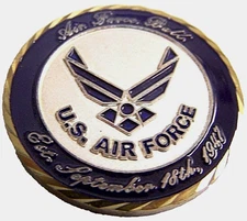 YOKOTA USAF Air Force Base AFB Tokyo Japan CHALLENGE COIN~ 55th Formal Ball 2002