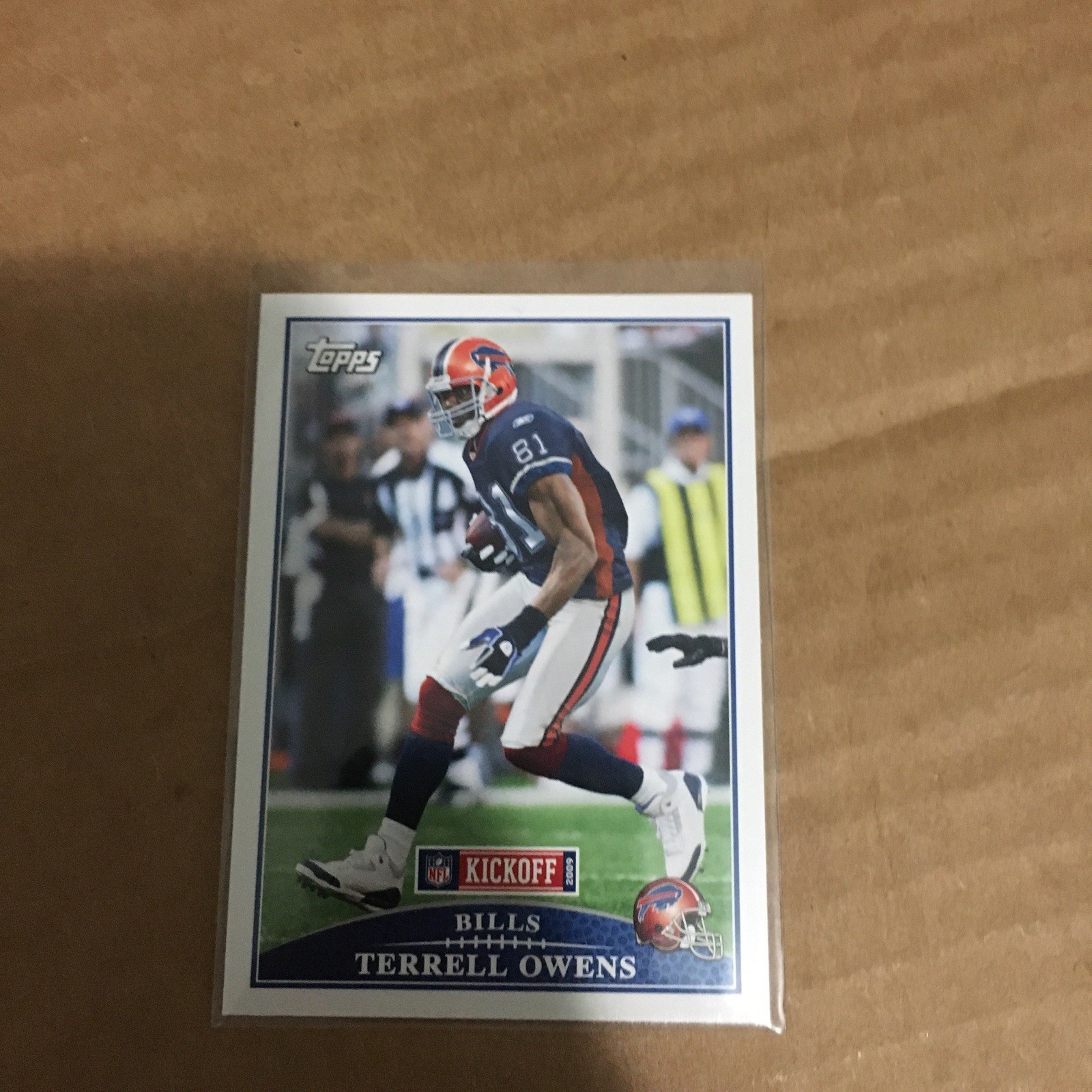 2009 Topps Kickoff #4 Terrell Owens Buffalo Bills