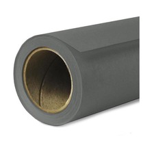 Savage Widetone Seamless Background Paper, 86" wide x 36' Thunder Gray, 27