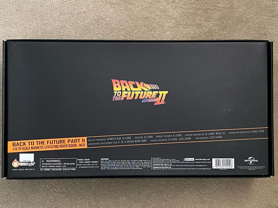 KIDS LOGIC Back To The Future Magnetic Hover Board Set of 5 Boards NEW Genuine - Image 2 of 4