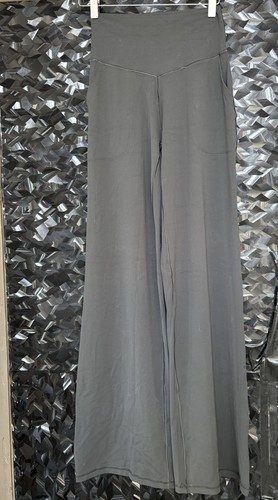 Aerie Offline Real Me Xtra Long Bootcut Leggings Grey Small Pockets High Waisted - Picture 3 of 10