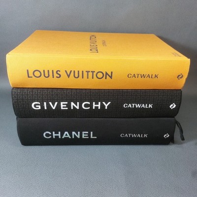 3 Luxury Catwalk Fashion Books Givenchy - Chanel - Louis Vuitton Thames & Hudson