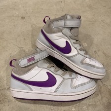 Nike Court Borough Mid 2 Shoes Youth Size 3Y High Top Basketball CD7783-009