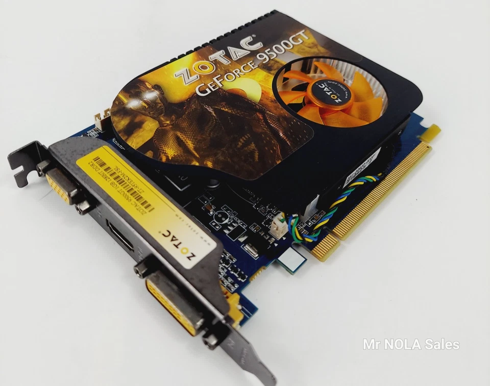 Zotac GeForce 9500 GT HDMI 1GB PCI-E Graphics Card- ZT-95TEK2M-FSL - Free Ship - Image 2 of 4