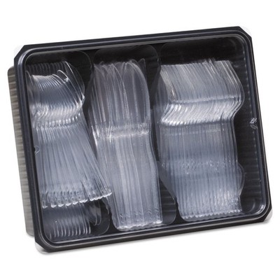Dixie CH0180DX7CT Cutlery Keeper Tray with Fork/Knife/Spoon - CL (1800/CT) New