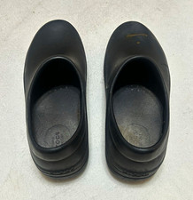 Crocs at Work Women's Black Slip-On Clogs Slip Resistant Comfort Size 8
