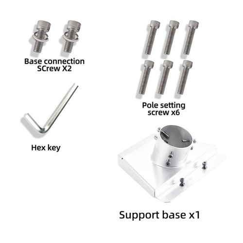 Adjustable and Sturdy Mounting Kit for Starlink For Gen 3 Standard Equipment - Afbeelding 8 van 11