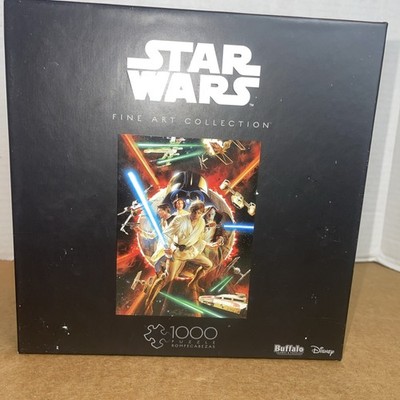 Buffalo Games Star Wars Fine Art Collection #1  1000 Piece Puzzle - Complete