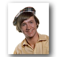 Peter Tork Wearing Scottish Tartan Cap Publicity Portrait The Monkees 1960s 8x10