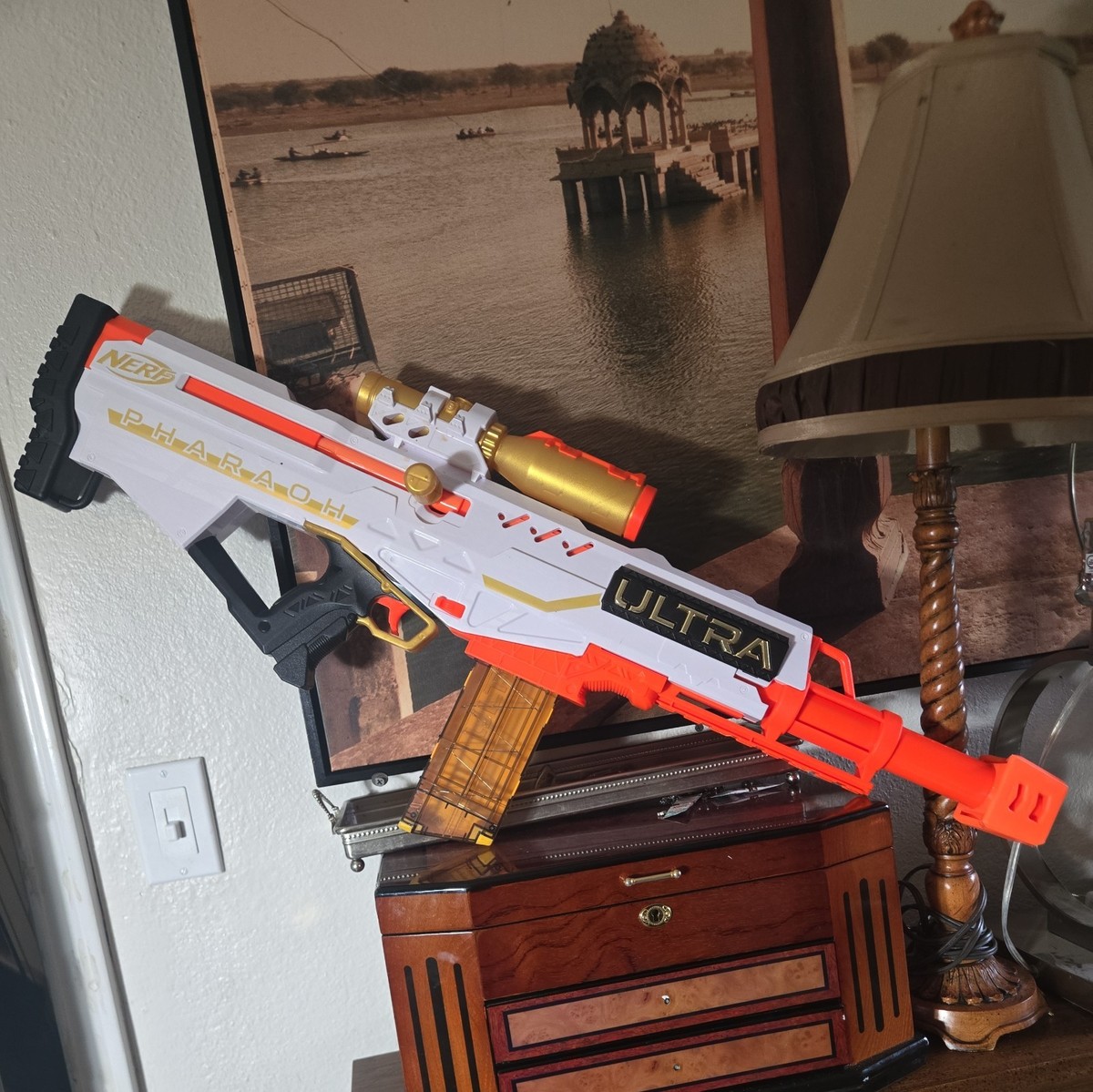 NERF E9257 Ultra Pharaoh Blaster used 630509940363| eBay