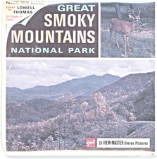 Great Smoky Mountains National Park GAF View-Master Packet A-889 FACTORY SEALED