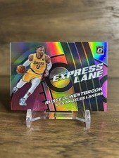 2021-22 Panini Donruss Optic Russell Westbrook Express Lane Pink Prizm /25 #14
