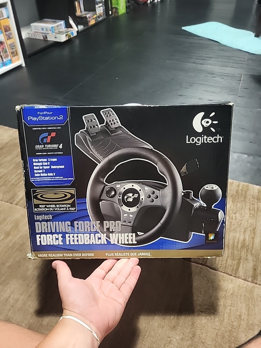 Logitech Driving Force Pro Wheel - Black (L23-6380) for sale