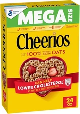 (Free Duty Tax) Cheerios, Heart Healthy Gluten Free Breakfast Cereal, Mega S