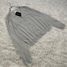 agnes b. 2 tagged cashmere and silk cardigan RT