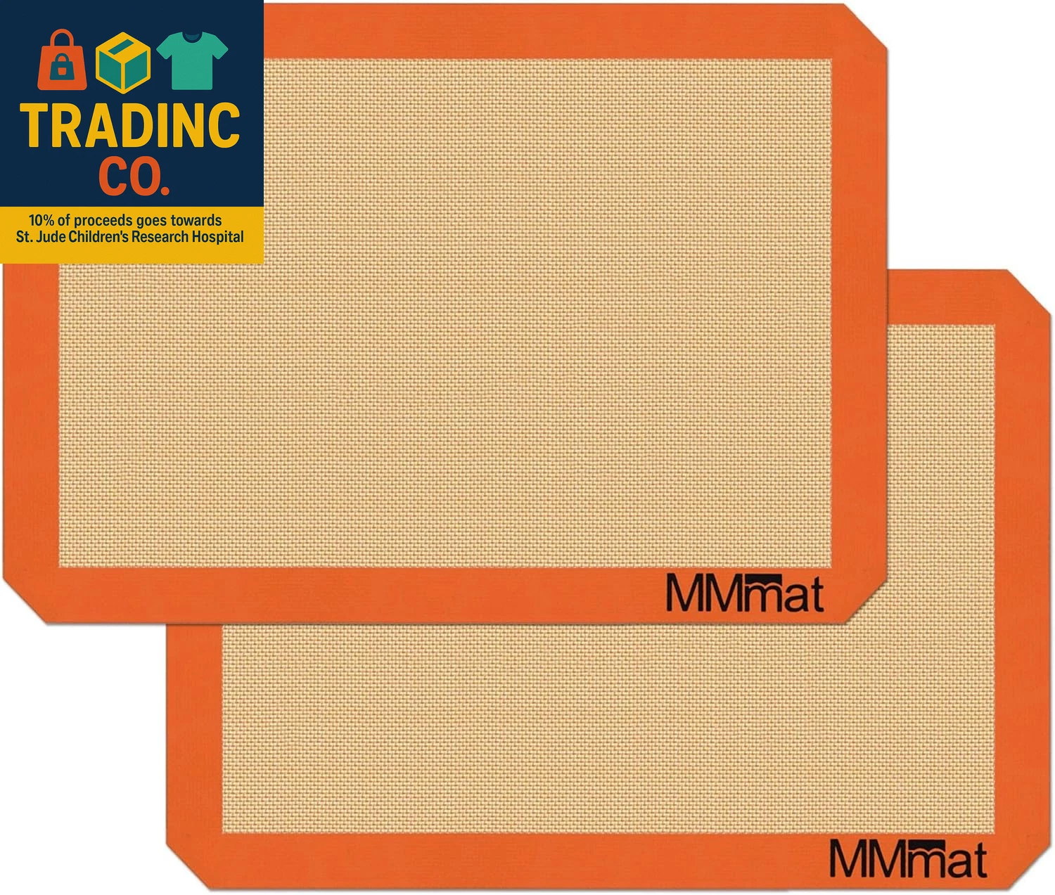 Silicone Baking Mat - Best German Silicone - Non Slip Silicone Baking Sheet, Non