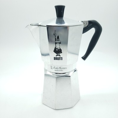 Bialetti Moka Express - Stovetop Espresso Maker - 9 Cup Italy