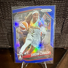 Panini 2025 Prizm WNBA Jordin Canada Atlanta Dream #120 Blue Prizm /199